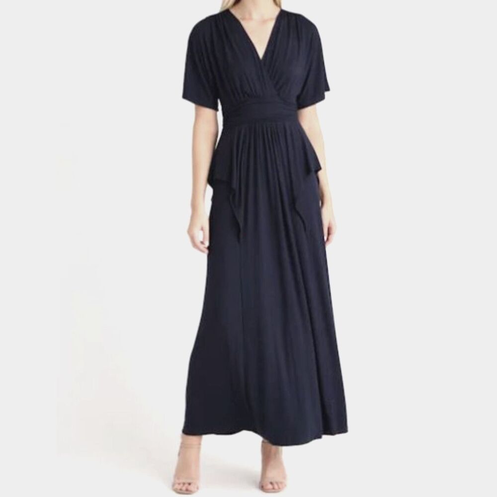 Kiyonna Surplice Maxi Dress, size 10-12